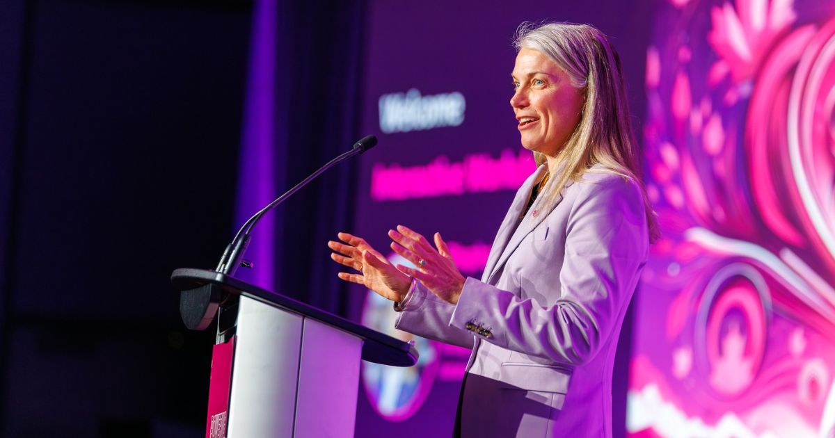 Deloitte Canada Partner and Energy & Resources Strategy Leader, Stephanie Prior, speaks at CPW's Powering Prosperity Tour.